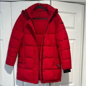 Red Puffer Jacket